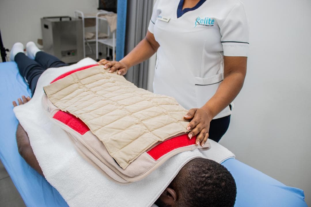Elite Physiotherapy treatment room and clinical care